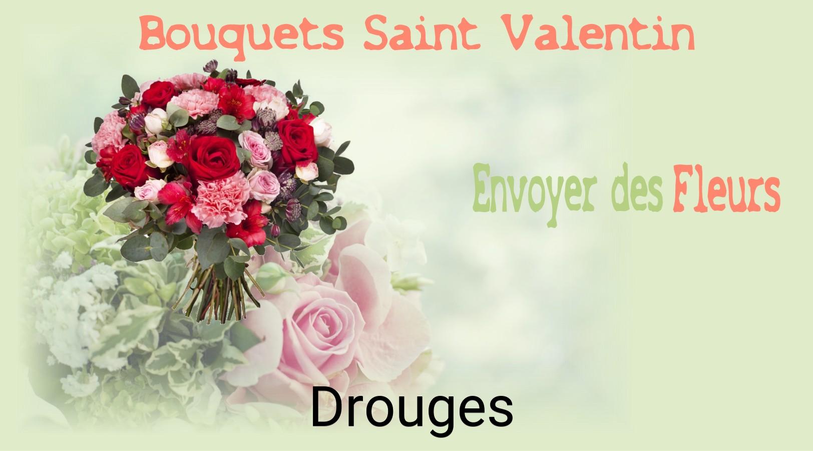 Roses de Saint-Valentin livrées à Drouges